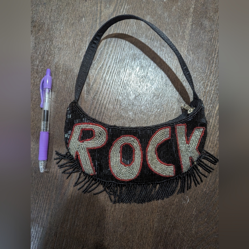 Small beaded purse